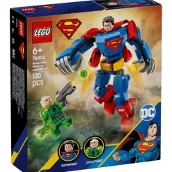 LEGO Súper Héroes DC Armadura Robótica de Superman vs. Lex Luthor - 76302