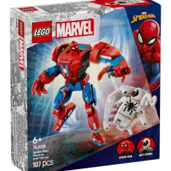 LEGO Súper Héroes Marvel Armadura Robótica de Spider-Man vs. el Anti-Venom - 76308