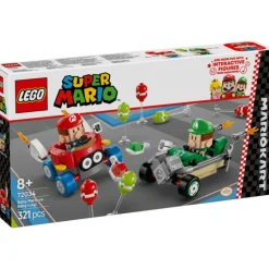 LEGO Super Mario Mario Kart Mario Kart Bebé Mario vs. Bebé Luigi - 72034