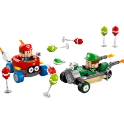 LEGO Super Mario Mario Kart Mario Kart Bebé Mario vs. Bebé Luigi - 72034