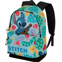 Lilo y Stitch Guitar Mochila Verde