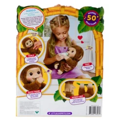 Little Live Pets My Baby Monkey Peluche Interactivo