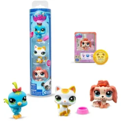 Littlest Pet Shop Pack De 3 Mascotas Varios Modelos