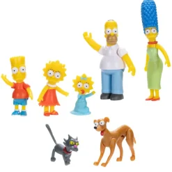 Los Simpsons Multipack de 7 Figuras 6 cm