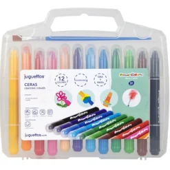Manualidedos 12 Ceras Acuarelables