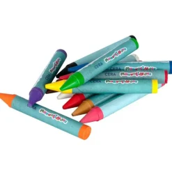 Manualidedos 12 Ceras de Colores