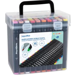 Manualidedos 60 Marcadores de Doble Punta