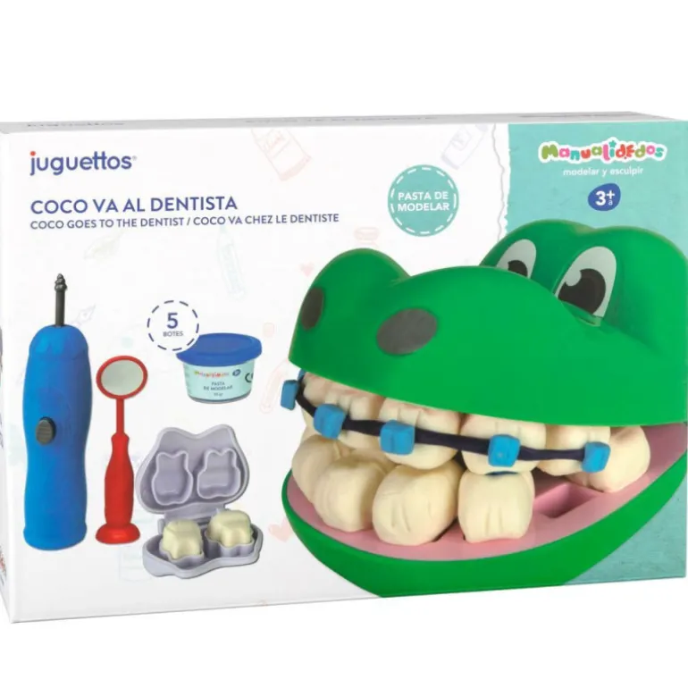 Manualidedos Coco Va Al Dentista Pasta De Modelar