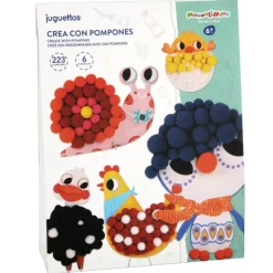Manualidedos Crea con Pompones 233 Piezas