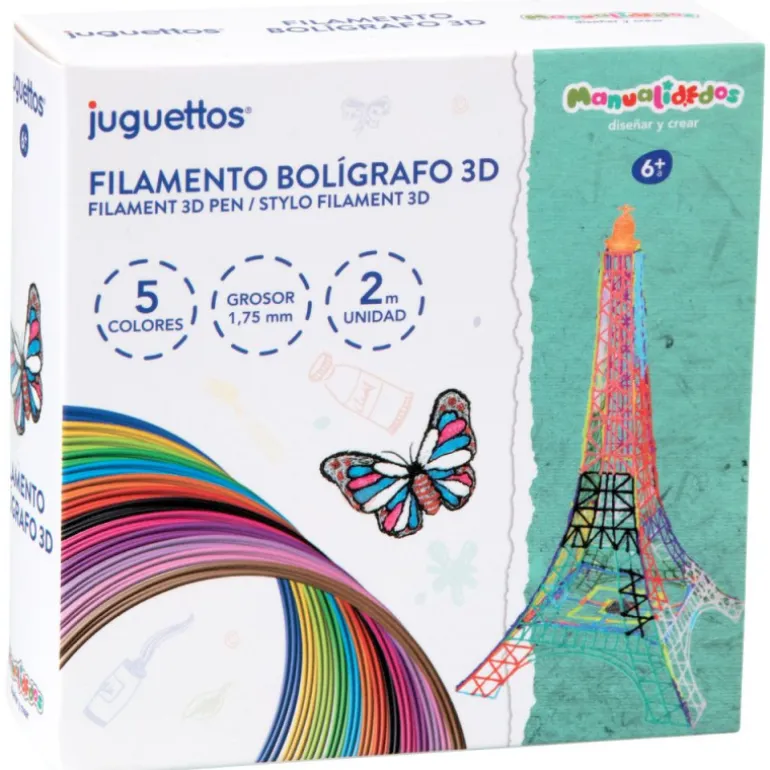 Manualidedos Filamento Bolígrafo 3D