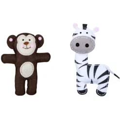 Manualidedos Maletín Crea Tus Animales De Tela