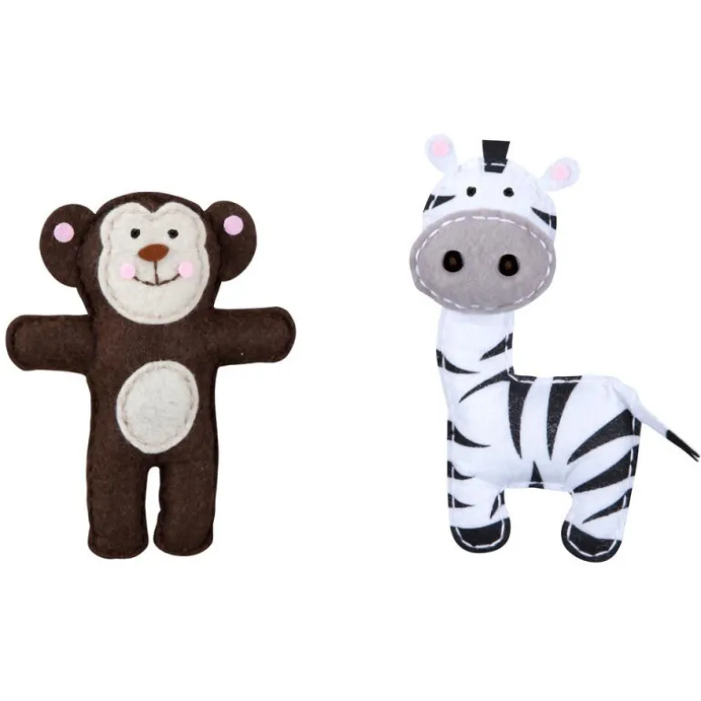 Manualidedos Maletín Crea Tus Animales De Tela