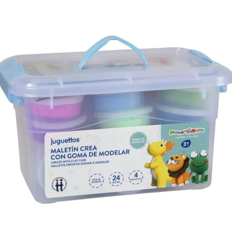 Manualidedos Maletín Crea con Goma de Modelar