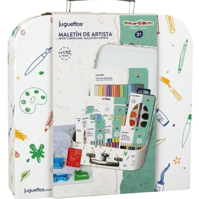 Manualidedos Maletín de Artista 186 Piezas