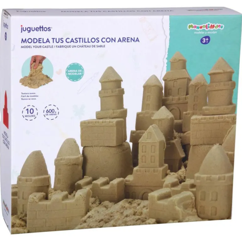 Manualidedos Modela tu Castillo de Arena