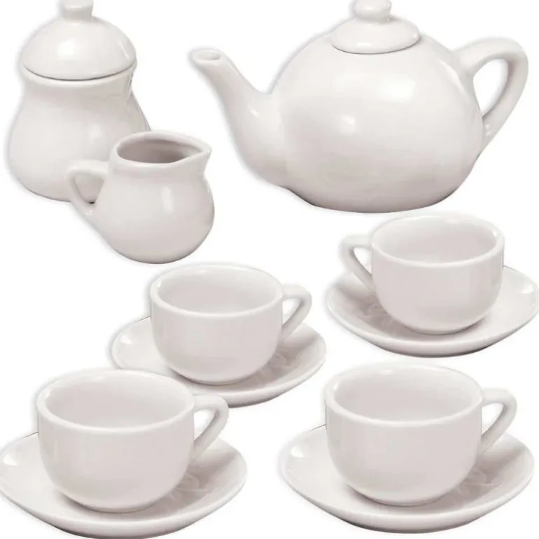 Manualidedos Pinta tu Juego de Té Cerámica