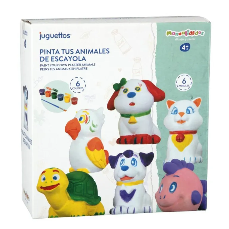 Manualidedos Pinta Tus Animales De Escayola