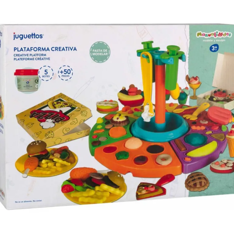 Manualidedos Plataforma Comiditas Pasta de Modelar