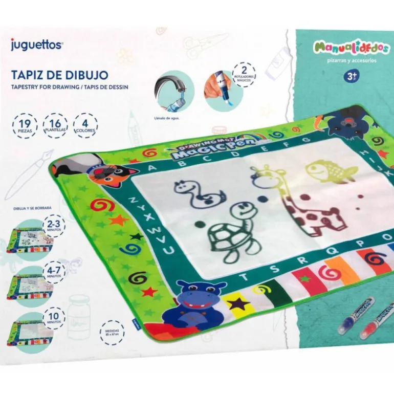 Manualidedos Tapiz de Dibujo 4 Colores