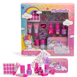 Martinelia Little Unicorn Set de Uñas y Labios con Estuche de Lata