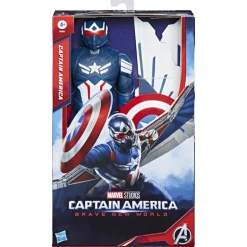Marvel Capitán América Titan Hero Series Figura Deluxe