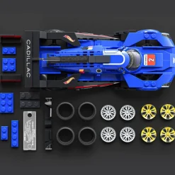 Mattel Brick Shop Hot Wheels Cadillac Project GTP Hypercar 236 piezas