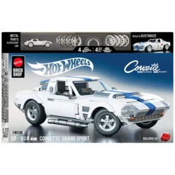 Mattel Brick Shop Hot Wheels Corvette Grand Sport Elite 918 Piezas