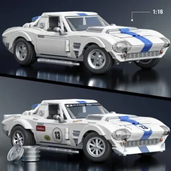 Mattel Brick Shop Hot Wheels Corvette Grand Sport Elite 918 Piezas