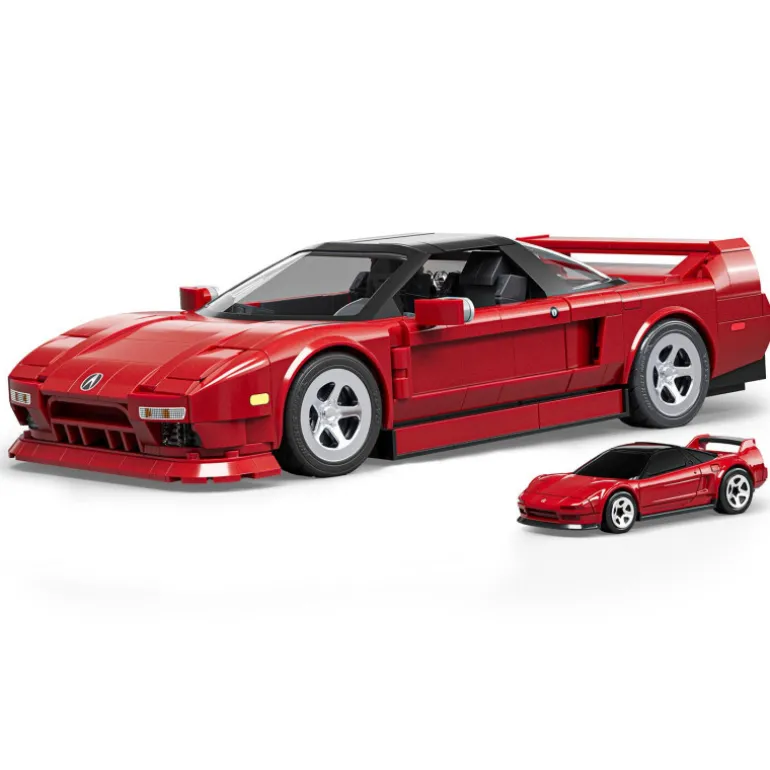 Mattel Brick Shop Hot Wheels 90 Acura NSX Elite Series 876 piezas