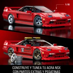 Mattel Brick Shop Hot Wheels 90 Acura NSX Elite Series 876 piezas