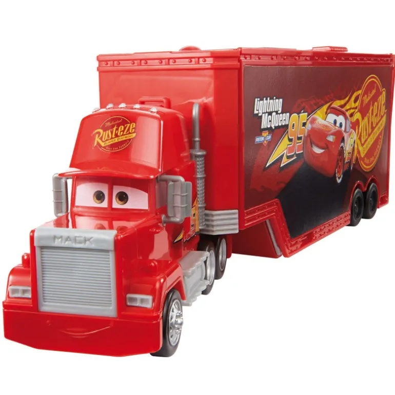 Mattel Cars Camión Mack Convertible en Pista