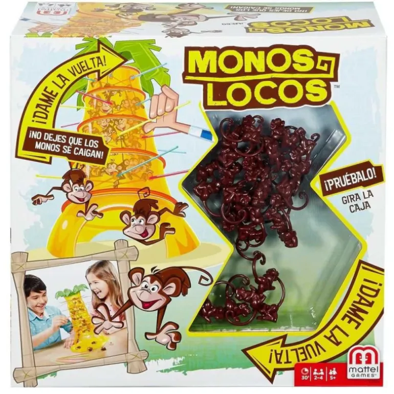 Mattel Games Juego Monos Locos