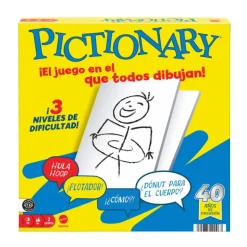 Mattel Games Pictionary Original en Castellano Juego de Mesa Familiar