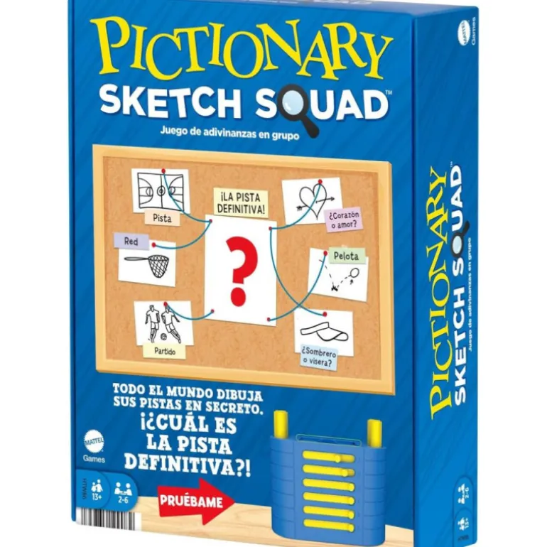 Mattel Games Pictionary Sketch Squad Juego de Mesa