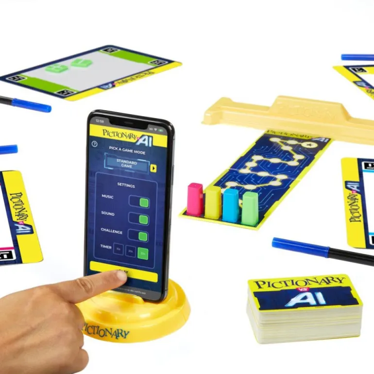 Mattel Games Pictionary Vs Inteligencia Artificial Juego Mesa