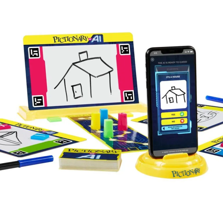 Mattel Games Pictionary Vs Inteligencia Artificial Juego Mesa