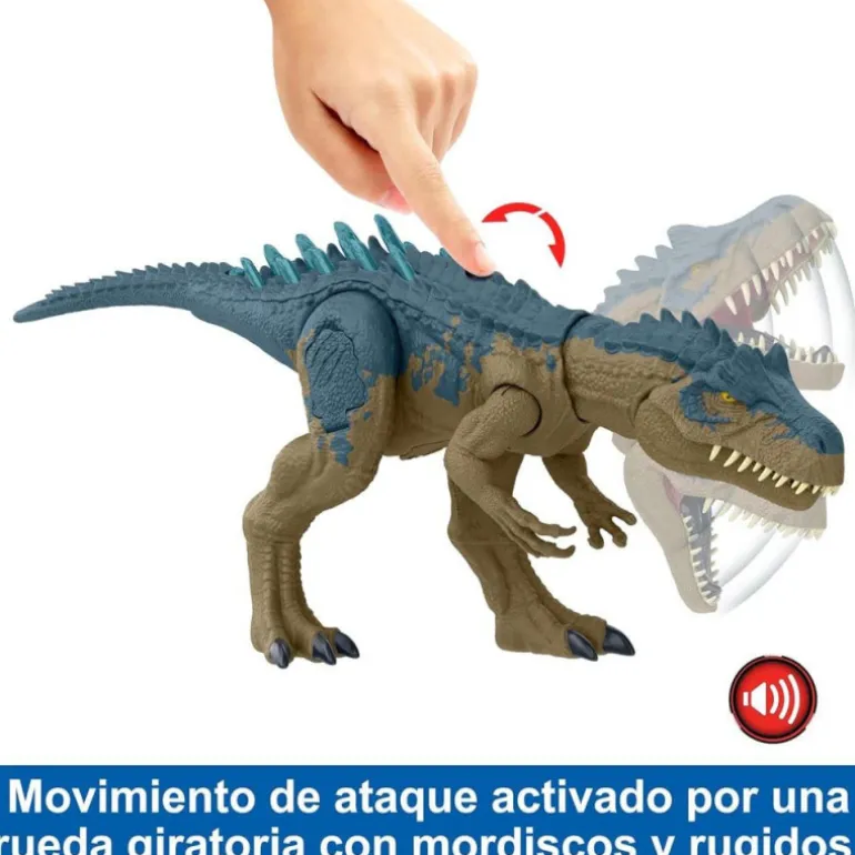 Mattel Jurassic World Dinosaurio Allosaurus