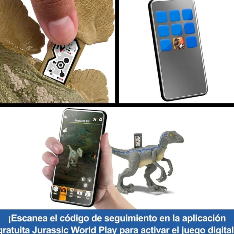 Mattel Jurassic World Dinosaurio Allosaurus