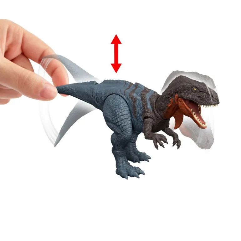 Mattel Jurassic World: El Renacer, Abelisaurus Rugido Salvaje