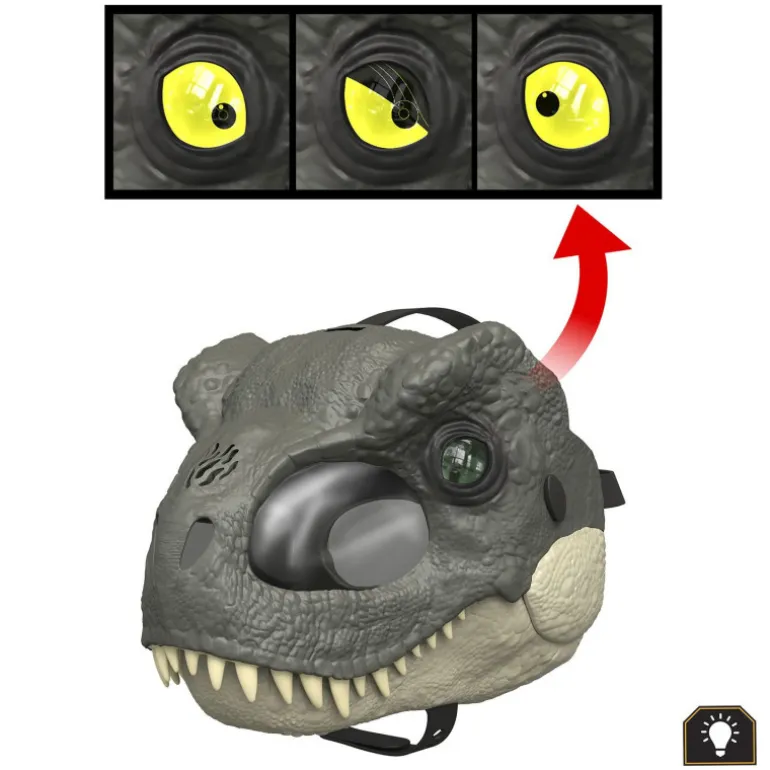 Mattel Jurassic World Rebirth Máscara T-Rex