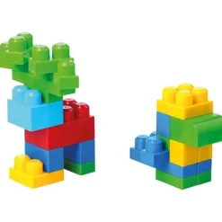 Mega Bloks Bolsa de Construcción 60 Piezas Bolsa Azul