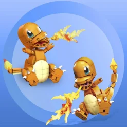 MEGA Construx Pokémon Construye Y Muestra Charmander