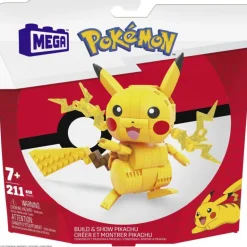 MEGA Construx Pokémon Construye Y Muestra Pikachu