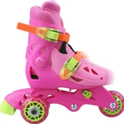 Megaventura Patín 3 Ruedas Rosa Talla XS