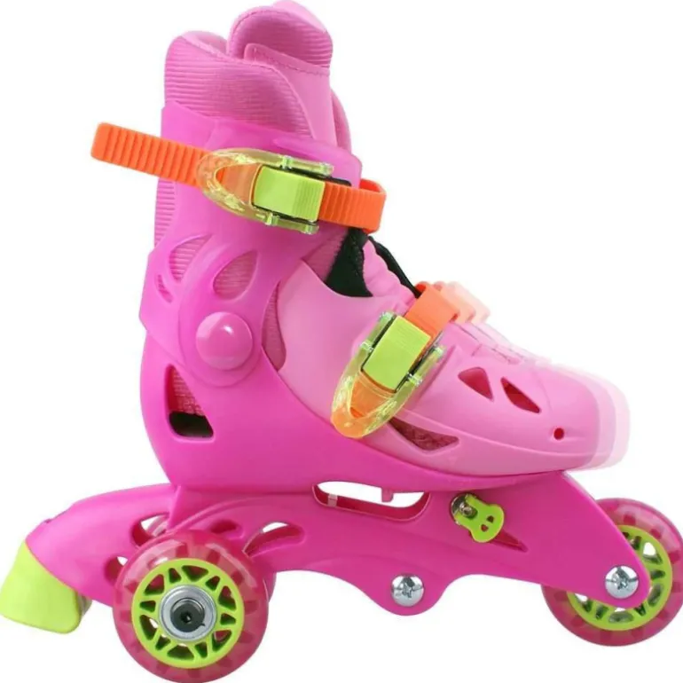 Megaventura Patín 3 Ruedas Rosa Talla XS