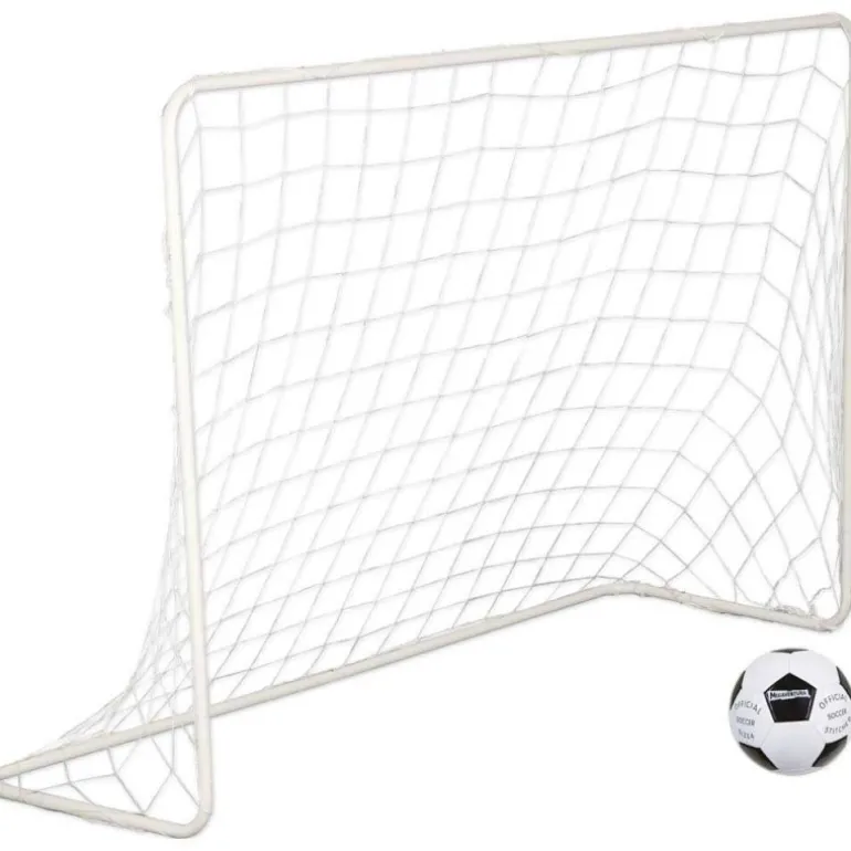 Megaventura Portería Metálica con Balón