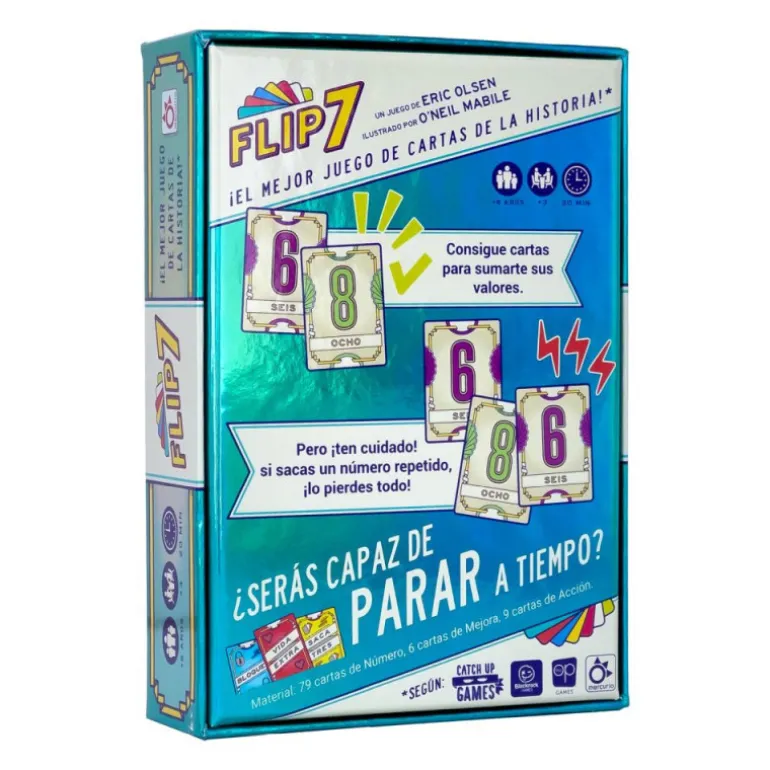 Mercurio Flip 7 Juego de Mesa