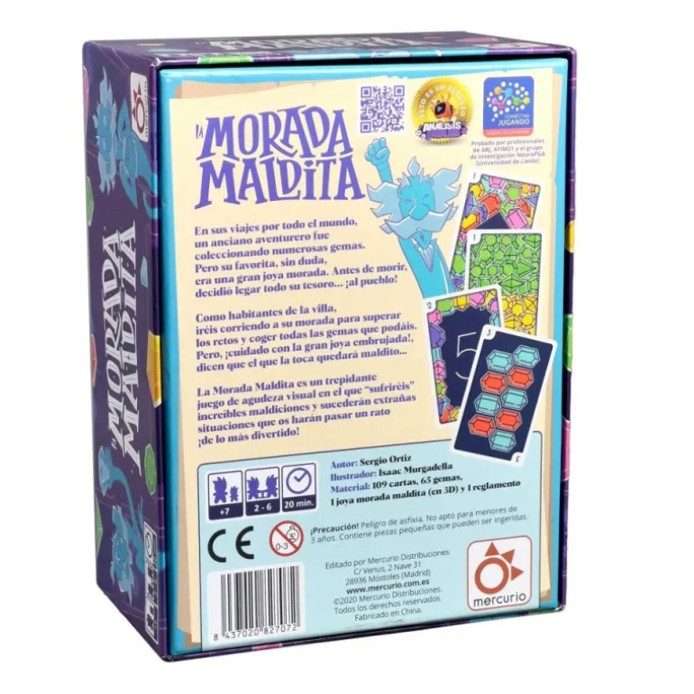 Mercurio La Morada Maldita Juego de Mesa