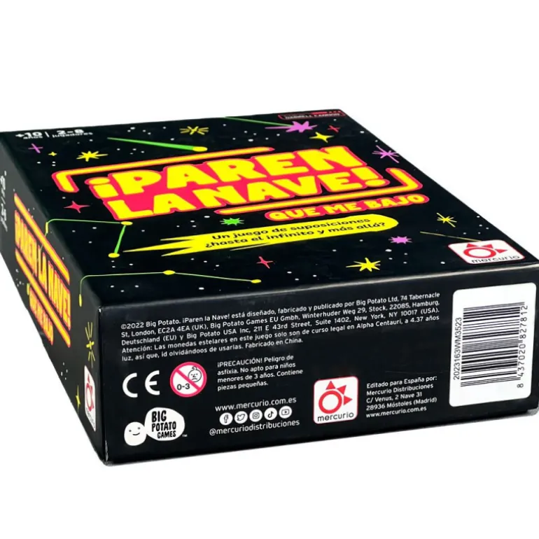 Mercurio ¡Paren la Nave! Que me Bajo Juego de Mesa