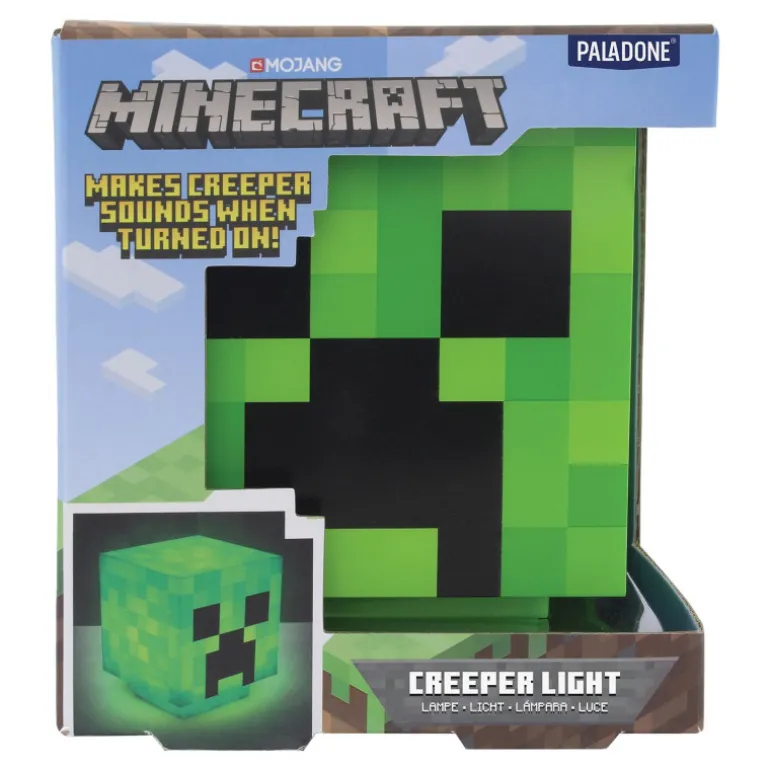 Minecraft Creeper Lámpara